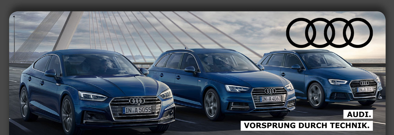 AUDI. VORSPRUNG DURCH TECHNIK.