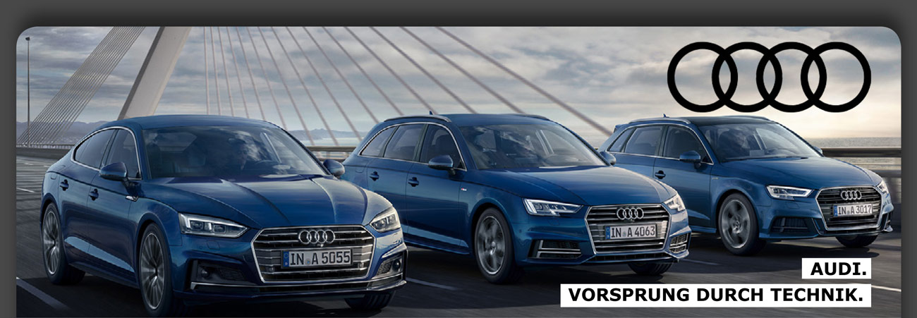 AUDI. VORSPRUNG DURCH TECHNIK.