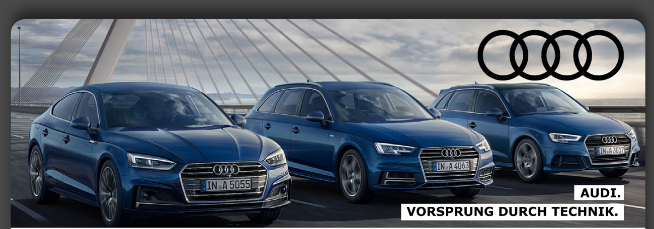 AUDI. VORSPRUNG DURCH TECHNIK.