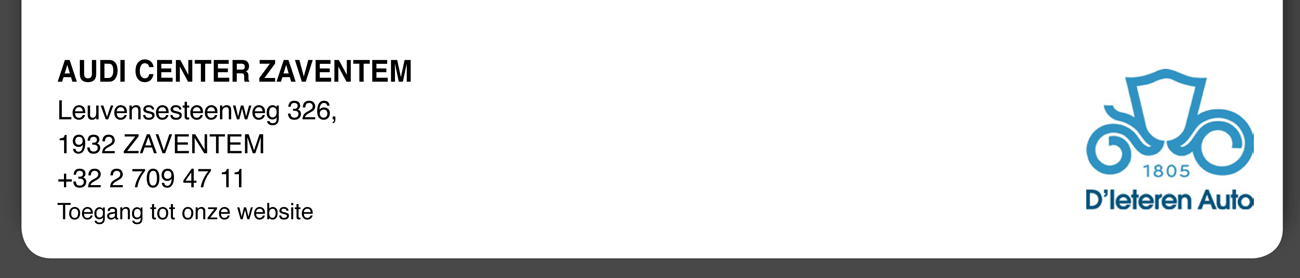 Audi Center ZAVENTEM