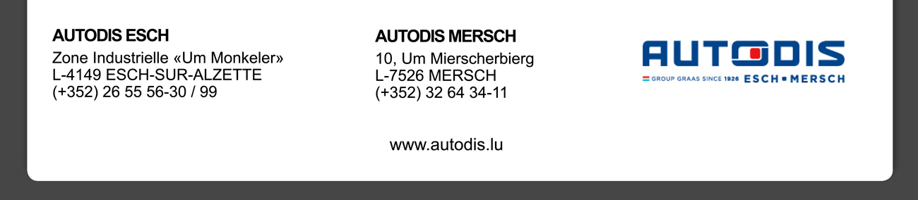 Vos concessions Autodis