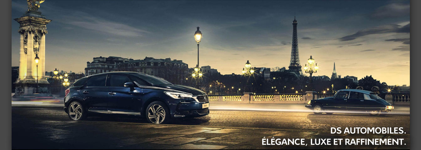 DS AUTOMOBILES. ÉLÉGANCE, LUXE ET RAFFINEMENT.