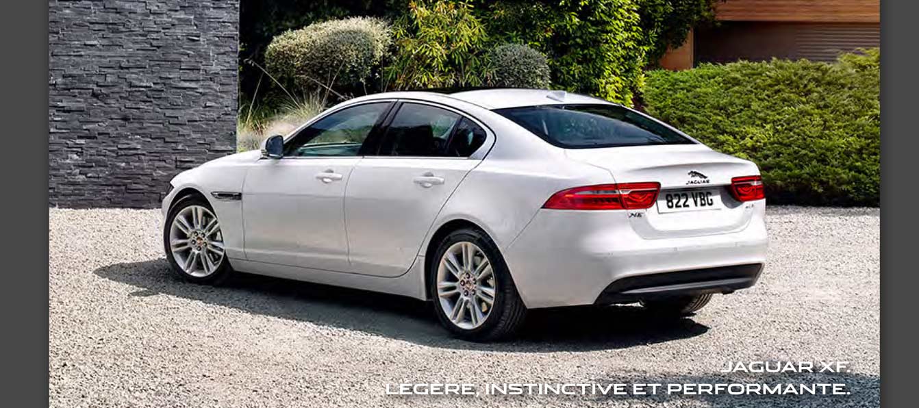JAGUAR XF. LÉGÈRE, INSTINCTIVE ET PERFORMANTE.
