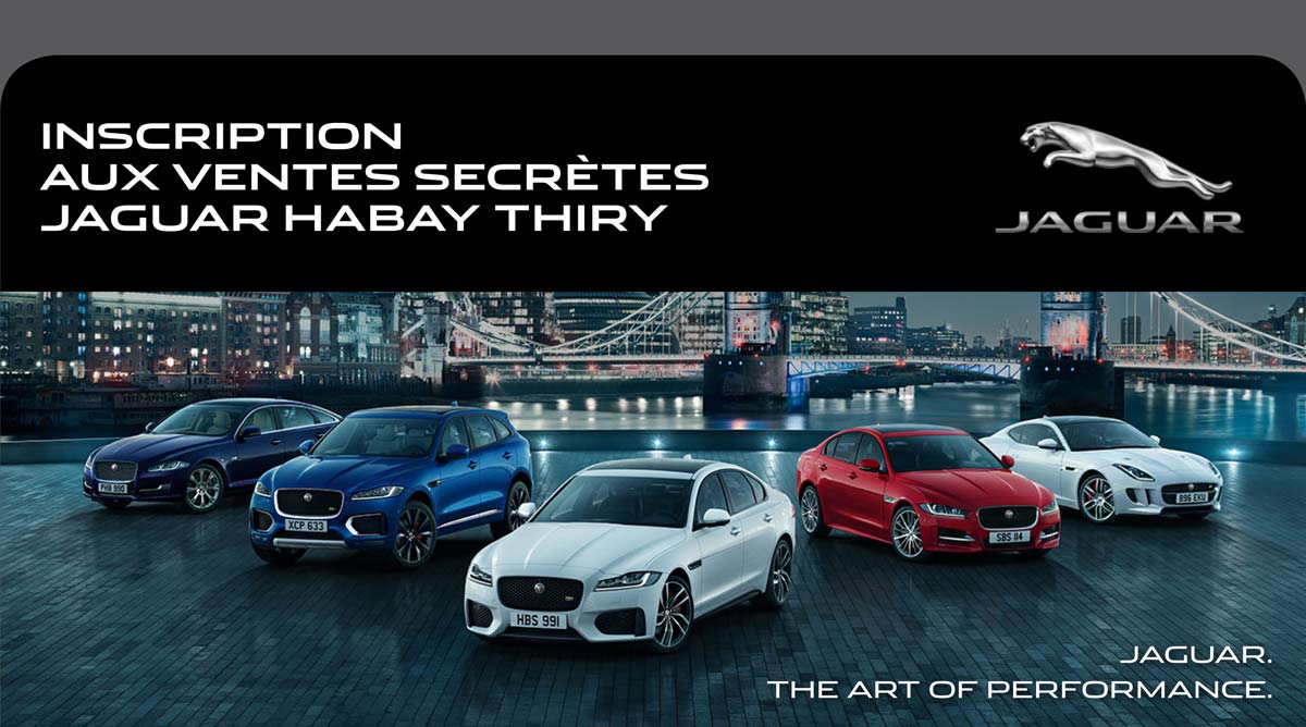 Ventes Secrètes Jaguar Habay Thiry