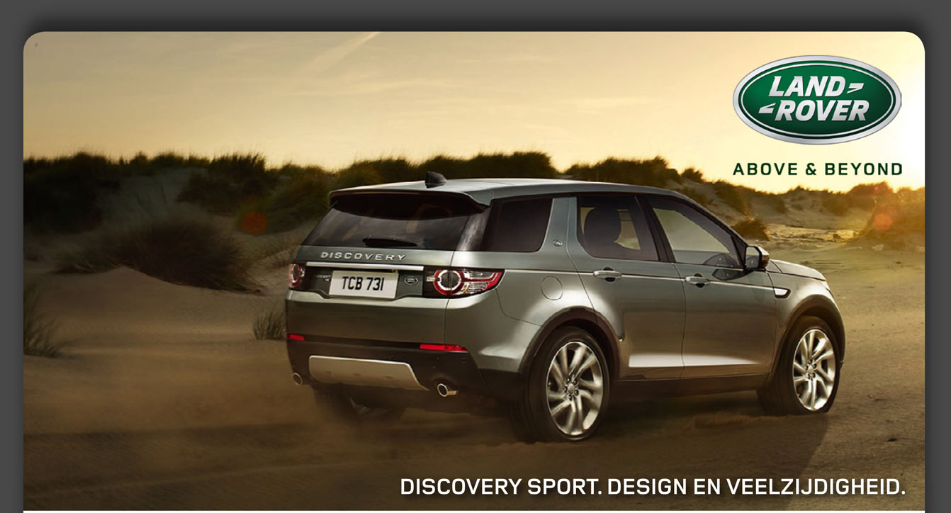 DISCOVERY SPORT. DESIGN EN VEELZIJDIGHEID.