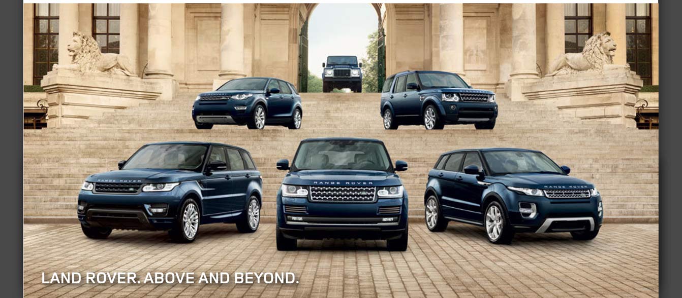 LAND ROVER. ABOVE AND BEYOND.