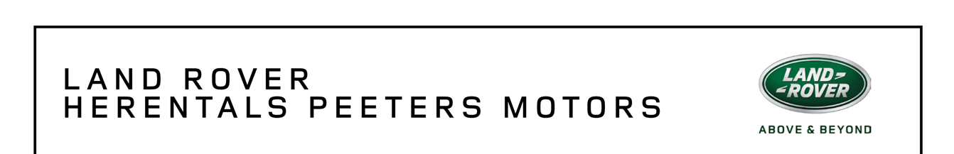 LAND ROVER HERENTALS PEETERS MOTORS