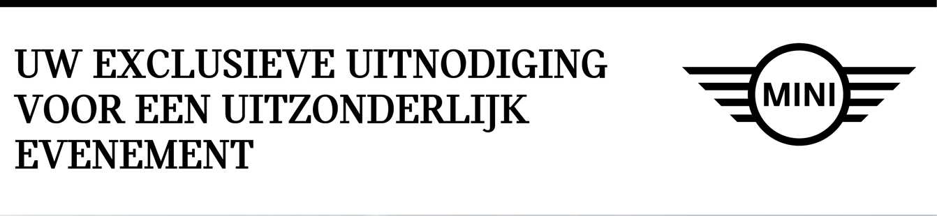UW EXCLUSIEVE UITNODIGNING VOOR EEN UITZONDERLIJK