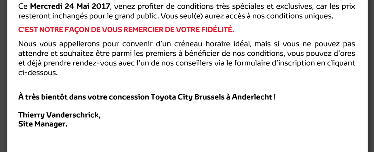 Ce Mercredi 24 Mai 2017