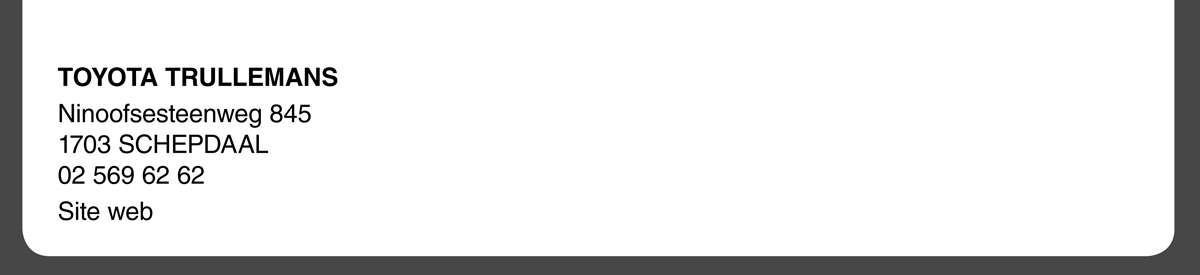 TOYOTA TRULLEMANS
